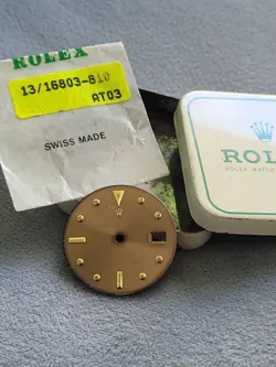 Rolex vintage Submariner Tropical Nipple Dial for 16803 ,16808 ,16613,super rare