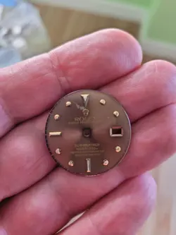 Rolex vintage Submariner Tropical Nipple Dial for 16803 ,16808 ,16613,super rare