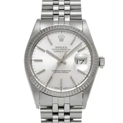 ROLEX 16014 DATEJUST SILVER MENS WRISTWATCH
