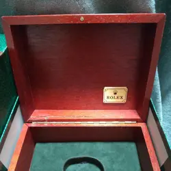 Genuine ROLEX Watch Box Set with Outer Box, Green Paper, Inner Box & C Ring #392