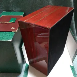 Genuine ROLEX Watch Box Set with Outer Box, Green Paper, Inner Box & C Ring #392