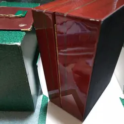 Genuine ROLEX Watch Box Set with Outer Box, Green Paper, Inner Box & C Ring #392