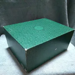 Genuine ROLEX Watch Box Set with Outer Box, Green Paper, Inner Box & C Ring #392