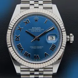 W/ROMAN NUMERAL FLUTED