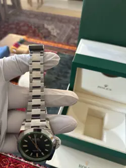 MILGAUSS GREEN BEZEL