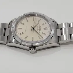 Mens Rolex Precision Ref 14010 Air King 35m Automatic w Paper 1990s RA478