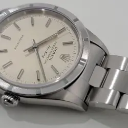 Mens Rolex Precision Ref 14010 Air King 35m Automatic w Paper 1990s RA478