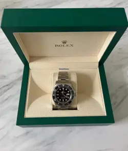 2025 ROLEX OYSTER PERPETUAL 126000 36MM BLACK DIAL STAINLESS STEEL