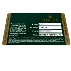 OYSTER PERPETUAL M#116000