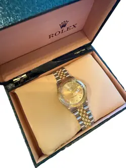 Rolex Datejust Turn-O-Graph SS & 18K Yellow Gold 36mm 16259 Factory Diamond Dial