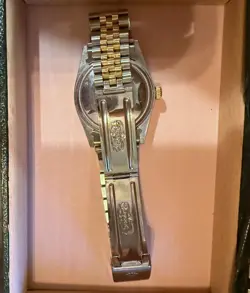 Rolex Datejust Turn-O-Graph SS & 18K Yellow Gold 36mm 16259 Factory Diamond Dial