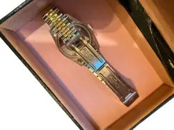 Rolex Datejust Turn-O-Graph SS & 18K Yellow Gold 36mm 16259 Factory Diamond Dial