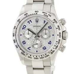 ROLEX COSMOGRAPH DAYTONA 116509ZEA Z K18WG DIAMOND AUTOMATIC MEN #HD007