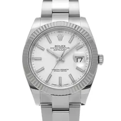 ROLEX 3/10  DATEJUST 41 126334 RANDOM SERIAL WATCH WRISTWATCH R45_0310