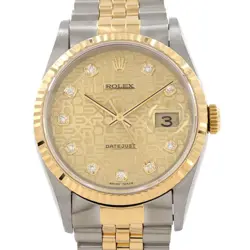 ROLEX  DATEJUST 16233G SSXYG AUTOMATIC WINDING NUMBER R45_0310