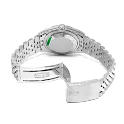 Rolex 3/10  Datejust 16234 Number A Manufactured Around 1999 Silver Watch Wristw