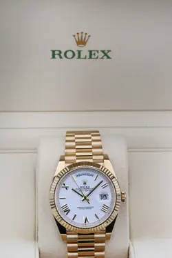 Rolex 228238 White DAY-DATE 40mm 2022