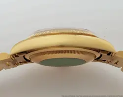 Rolex President 18238 Day Date 18k Gold Factory Ruby Diamond Dial Watch Box