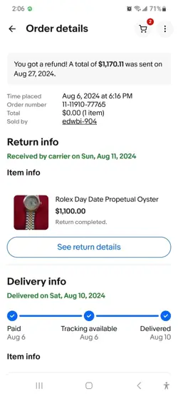 lot of 2 watches BULOVA, CASIO G-SHOCK) PLEASE READ!!! FREE Rolex WITH PURCHASE