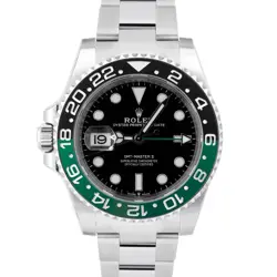 NEW 2025 ROLEX GMT-MASTER II GREEN SPRITE STEEL OYSTER WATCH 126720 VTNR BOX