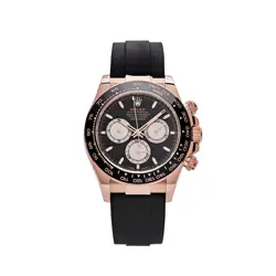 ROLEX DAYTONA 126515LN ROSE GOLD BLACK DIAL