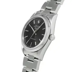 USED ROLEX Air King 14000M Black Case Size 34×34mm Men's Watch #311511