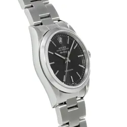 USED ROLEX Air King 14000M Black Case Size 34×34mm Men's Watch #311511