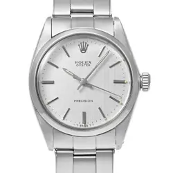 USED ROLEX OYSTER 6426 SILVER MANUAL CASE: 34MM×34MM MEN'S WATCH #10101