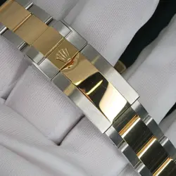 Rolex Daytona Two-Tone 40mm Black Dial Yellow Gold MINT COMPLETE SET 126503