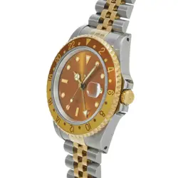 USED ROLEX Gmt Master Ii 16713 Brown Case Size 40×40mm Men's Watch #311511