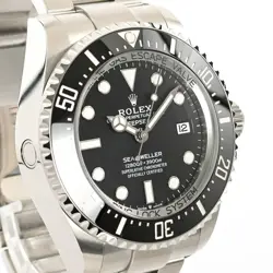 USED ROLEX Deep Sea 136660 Black Case Size 44mm Men's Watch #311511