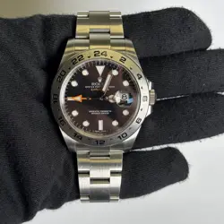 ROLEX EXPLORER II 42MM BLACK DIAL WATCH 216570