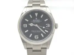 USED ROLEX EXPLORER I 124270 BLACK CASE SIZE 36.0 MM MEN'S WATCH #311611