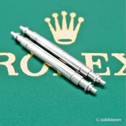 Rolex SWISS New Spring Rod  Nearly   19mm 1 Set Trial Sample Oyster Perpetual