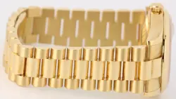 UNPOL. Rolex Day-Date President PAPERS 18k Champagne DIAMOND 36mm 118238 BOX