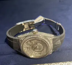 METEORITE DIAMOND WATCH