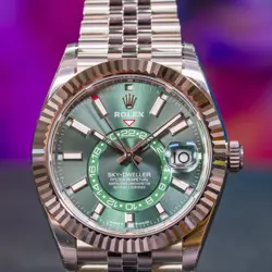 STICKERED ROLEX SKY-DWELLER