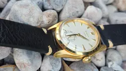 Vintage Rolex Oyster 6282 Sub-Second Hand Men's  Hand-Winding Watch 1950s RARE