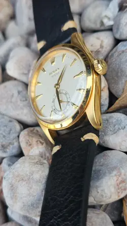 Vintage Rolex Oyster 6282 Sub-Second Hand Men's  Hand-Winding Watch 1950s RARE