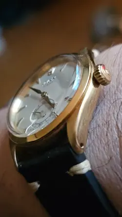 Vintage Rolex Oyster 6282 Sub-Second Hand Men's  Hand-Winding Watch 1950s RARE