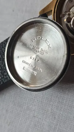 Vintage Rolex Oyster 6282 Sub-Second Hand Men's  Hand-Winding Watch 1950s RARE