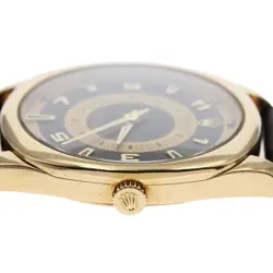 ROLEX Cellini Danaus 4243 K18YG cal.1602 Hand Winding Men's Watch_867658