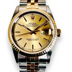 ROLEX DATEJUST 16233  CHAMPAGNE DIAL