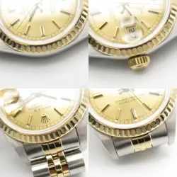 ROLEX Datejust R number Wrist Watch 69173 Automatic 18KYG SS Used Women