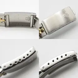 ROLEX Datejust R number Wrist Watch 69173 Automatic 18KYG SS Used Women