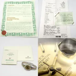 ROLEX Datejust R number Wrist Watch 69173 Automatic 18KYG SS Used Women