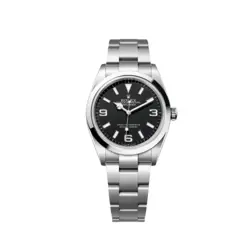 ROLEX EXPLORER 124270 STAINLESS STEEL BLACK DIAL (2023)