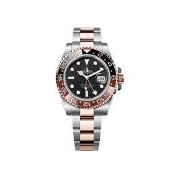 ROLEX GMT-MASTER II 126711CHNR 'ROOT BEER' ROSE GOLD STAINLESS BLACK DIAL (2022)