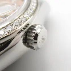 ROLEX Datejust 10P Diamond R Series Wrist Watch 179384G Automatic 18KYG SS women