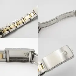 ROLEX Oyster Perpetual K series Wrist Watch 76183 Automatic 18KYG SS Used Women